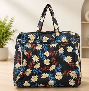 Chic Floral Weekender Bag