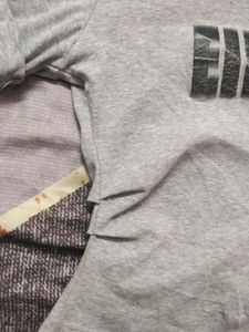 Grey "EINSIGHT" Graphic T-Shirt