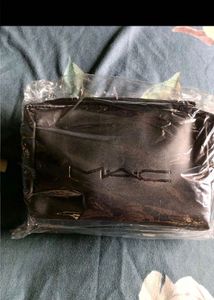MAC Black Cosmetic Pouch