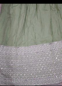 Elegant Green Anarkali Kurta