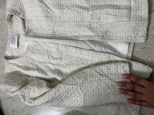 Imported Elegant Tweed Jacket blazer
