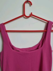 Hot Pink Bodycon Mini Dress