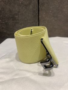 Neon Yellow Elastic belt