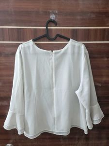White Layered Top