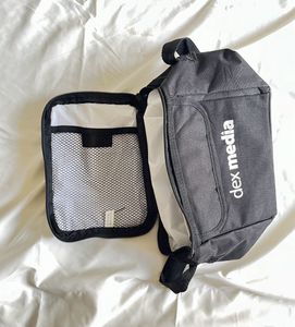 Dex Media Black Crossbody Bag