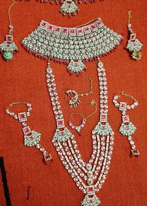 Bridal Set Jodha Akbar Multicolor Brida