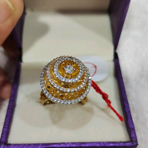 3 layered AD finger ring