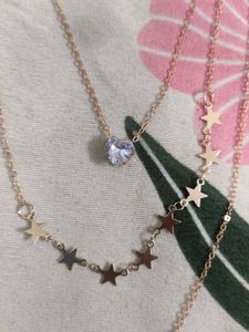 Layered Star Necklace