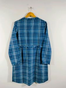 Blue Cheked Dresses (Women's)