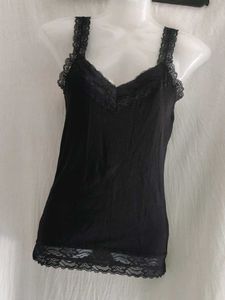 Atmosphere Lace Trim Cami Tank Top