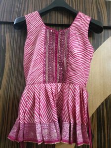 Stunning Majenta Indo Western Outfit