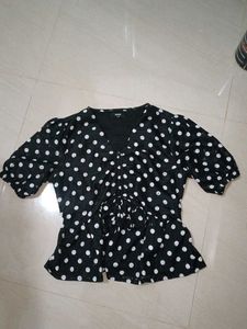 black top for women (polka)