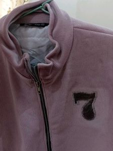 Lilac Cropped Jacket