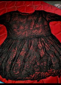 New Soft Net pretty black top upto XL