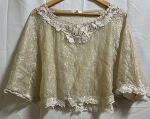 Sheer Lace Blouse