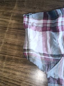 Men's Plaid Button-Down Shirt