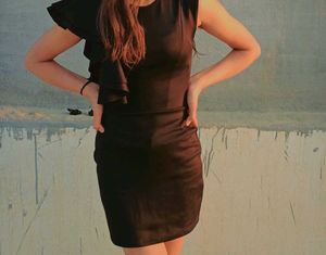 black bodycon