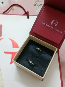 Oxidised Silver Infinity Toe Rings