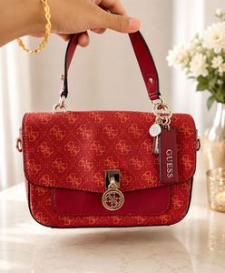 Guess Red Monogram Bag(Original)