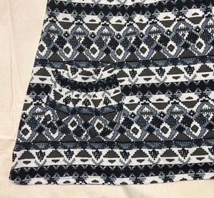 Patterned Casual Dress
