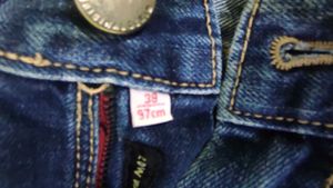 Blue Wash Denim Jeans