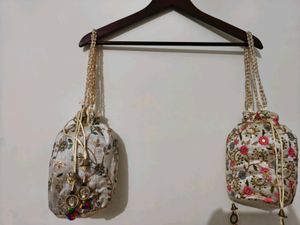 Floral Pouches - Set of 3