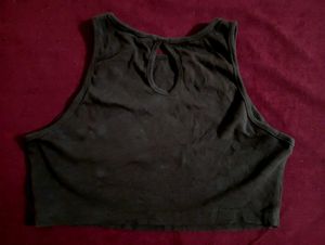 SHEIN Rhinestone "HONEY" Crop Top