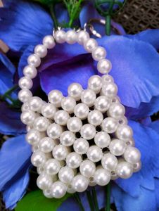 Elegant Pearl Mini Bag Keychain
