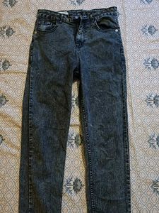 Acid Wash Denim Jeans