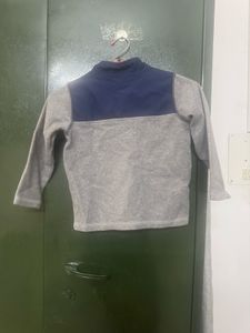 Grey Fleece Sweatshirt