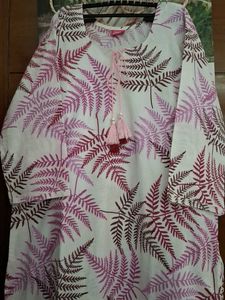 Beautiful Floral Print Kurta