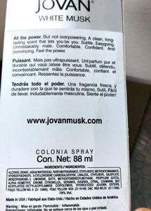 Jovan White Musk Perfume Men