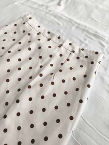Cute Polka Dot Midi Skirt