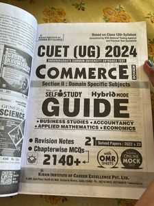 CUET (UG) 2024 Commerce Entrance Exam Guide