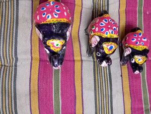 Elephant Showpieces - Set of 3