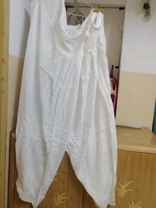 Classic White Palazzo Pants