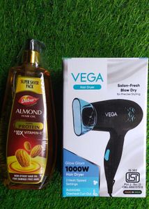 Dabur Almond Hair Oil Styling Kit