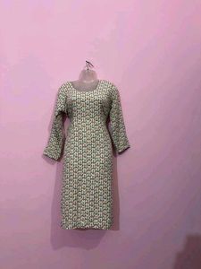 Stylish Printed Kurta with Dupatta and Salwar