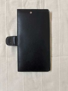 Black Leather Bifold Wallet