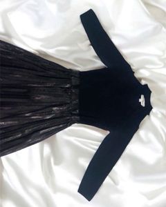 Chic Cold Shoulder Mock Neck Midi Dress