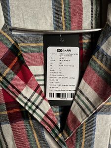 Plus Size Cozy Plaid Button-Up Pajama Top