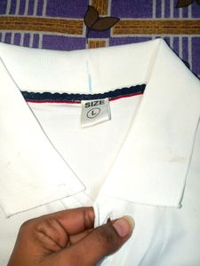 White T Shirt For Boys And Girls (40) L