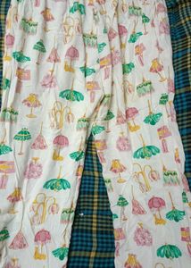 Cute Umbrella Print cord set