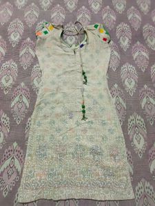 Vibrant Kurta Set with Dupatta