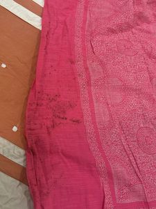 Vibrant Pink Printed Kurta
