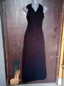 Chic Black Maxi Dress fixed price