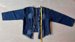 Fringed Denim Jacket