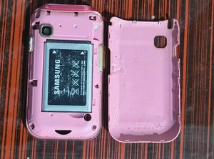 Pink Samsung Feature Phone