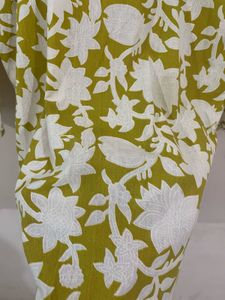 Floral Print Cotton Kurta