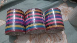 Colorful Stack of Bangles